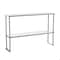 Flash Furniture Reese 430 Stainless Steel 18 Gauge NSF Certified 48-in x 12-in Metal Kitchen Double Overshelf NH-OSD-1248-GG - alternate 1